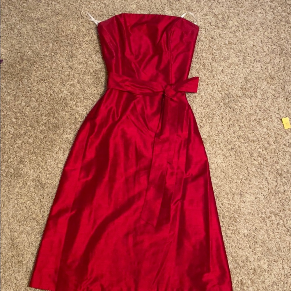 Beautiful strapless women’s dress